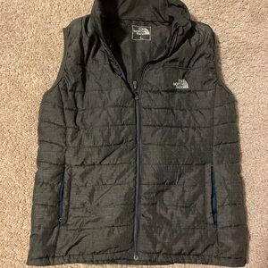 North face puffer down vest men size large